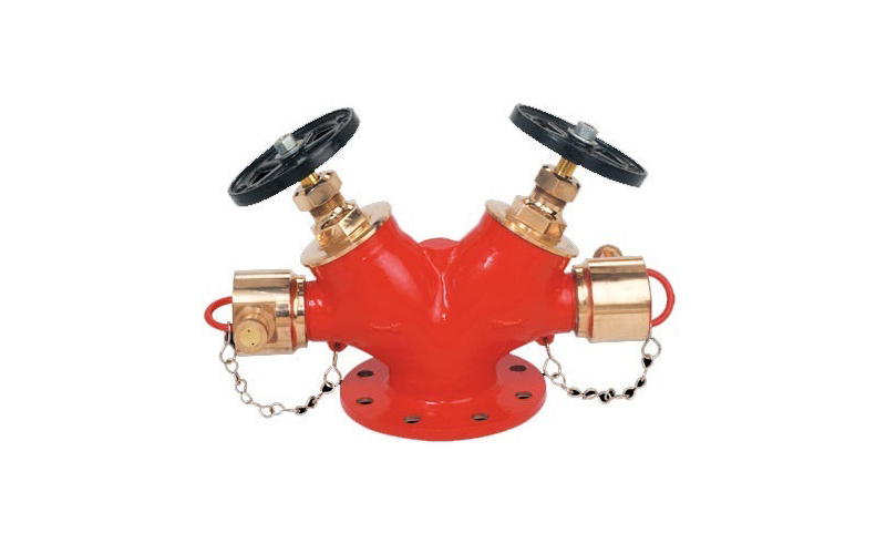 double headed hydrant valve